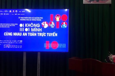 CHƯƠNG TRÌNH “KHÔNG MỘT MÌNH”!